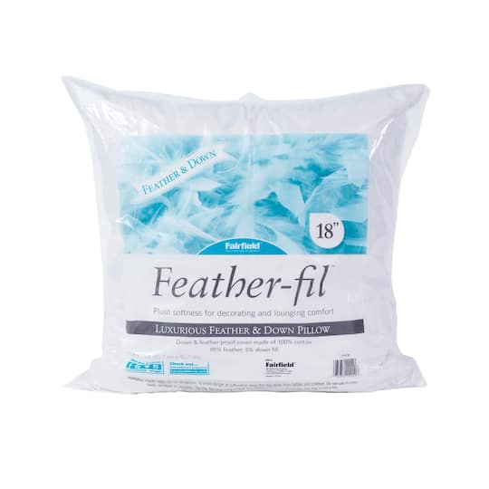 Feather-fil® 6ct. Luxurious Feather & Down Pillow Inserts